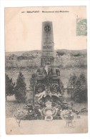 CP, MILITARIA, BELFORT, Monument Des Mobiles, Voyagé En 1906 - War Memorials