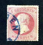 4726A  Hannover 1864  Michel #23y  Used   Offers Welcome! - Hanover