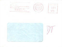 DDR Berlin AFS 1990 VEB Maschinenbauhandel - Franking Machines (EMA)