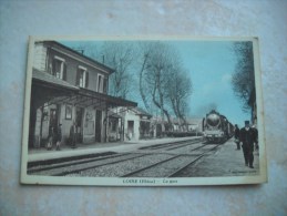 CPA LOIRE La Gare - Beau Plan - Loire Sur Rhone