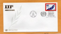 United Nations New York 1970 FDC - FDC