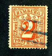 4752A  Hamburg 1864  Michel #13  Used  Offers Welcome! - Hamburg
