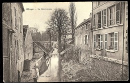 Carte Postale 77 CLAYE La Beuvronne 1915 - Claye Souilly