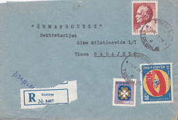 CVR WITH RED CROSS 1971 AS ADDITIONAL - Lettres & Documents