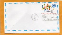 United Nations New York 1973 FDC - FDC