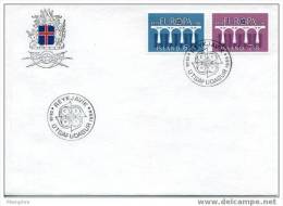 ISLANDE   FDC Europa 1984  Mi 614-5 - FDC