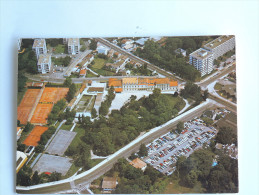 Carte Postale Ancienne : LE BOUSCAT : Vue Aérienne De L' Ecole Collège Sainte-Anne , Avenue De La Liberation - Other Municipalities