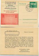 DDR P79-1a-79 C77-b Postkarte PRIVATER ZUDRUCK 100 J. Postkarte Bulgarien Halle 1979 - Cartes Postales Privées - Oblitérées