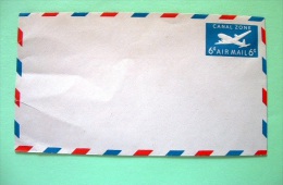 Panama Canal 1956 Pre Paid Enveloppe - 6c  - Plane - Unused - Kanalzone