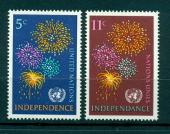 Nations Unies New York 1967 - Michel N. 177/78 -  Independance - Nuovi