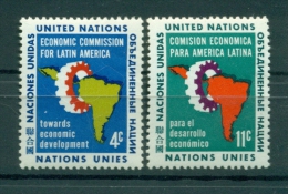 Nations Unies New York 1961 - Michel N. 107/08 - CEPAL - ECLA - Nuovi