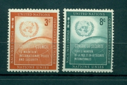 Nations Unies New York 1957 - Michel N. 62/63 - Conseil De Securité - Nuevos