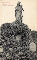 CARTE POSTALE (Non Circulée)  AUBEVOYE Statue De N.-D. D'Aubevoye  205 µ - Aubevoye