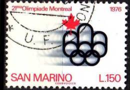 PIA - SMA - 1976 : Olimpiadi Di Montreal - (SAS  966) - Used Stamps