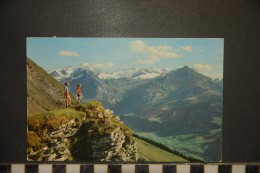 CH - BE - Gstaad Wasserngrat Mit Wildhorn Und Spitzhorn - Phot. Villiger (belebt, Gelaufen / Animé) - [Saanen - Gessenay - Gessenay