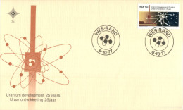 (133) South Africa FDC Cover - 1977 - Uranium - FDC