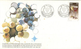 (133) South Africa FDC Cover - 1977 - Wine - FDC