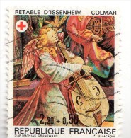 France, CR, Croix Rouge, Retable D'Issenheim Colmar, N° 2392, De 1985, Oblitéré - Sonstige & Ohne Zuordnung