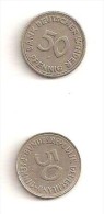 2 Pièces - 50 Pfennig