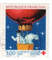 France, CR, Croix Rouge, Fêtes De Fin D'année, N° 3039, De 1996, Oblitéré - Sonstige & Ohne Zuordnung