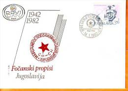 Yugoslavia 1982 Y FDC Famous Persons Mosa Pijade  Mi No 1916 Postmark Beograd 14.01.1982. - FDC