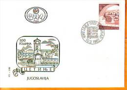 Yugoslavia 1982 Y FDC 500th Ann Of Cetinje Town  Mi No 1918 Postmark Beograd 10.03.1982. - FDC