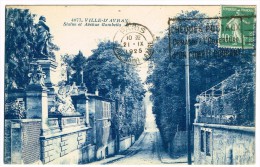 "France 91 - Ville D´Avray - Statue Et Avenue Gambetta" - Ville D'Avray