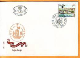 Yugoslavia 1982 Y FDC 600th Ann Of Hercegnovi Town Mi No 1949 Postmark Beograd 28.10.1982. - FDC