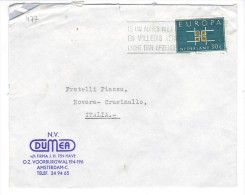 477/600 - PAESI BASSI OLANDA , Lettera Per L' Italia . Francobollo Isolato - Briefe U. Dokumente