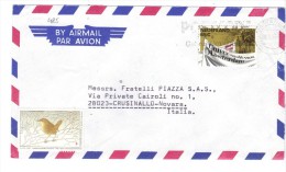 485/600 - PAESI BASSI OLANDA , Lettera Per L' Italia . Francobollo Isolato - Lettres & Documents