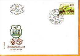 Yugoslavia 1983 Y FDC International Agriculture Fair Novi Sad Mi No 1986  Postmark Beograd 13.05.1983. - FDC
