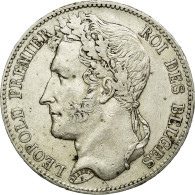 Monnaie, Belgique, Leopold I, 5 Francs, 5 Frank, 1848, TTB, Argent, KM:3.2 - 5 Frank