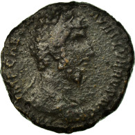 Monnaie, Lucius Verus, As, Roma, TB+, Cuivre, Cohen:39 - Die Antoninische Dynastie (96 / 192)