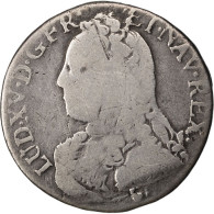 Monnaie, France, 1/5 Ecu, 1729, Aix En Provence, B+, Argent, KM:482.24 - 1715-1774 Louis  XV The Well-Beloved