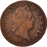 Monnaie, France, Louis XV, Sol à La Vieille Tête, Sol, 1771, Reims, TB+ - 1715-1774 Luis XV El Bien Amado
