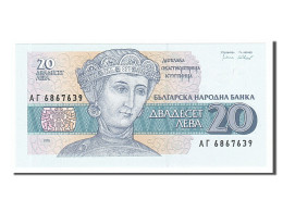 Billet, Bulgarie, 20 Leva, 1991, NEUF - Bulgaria