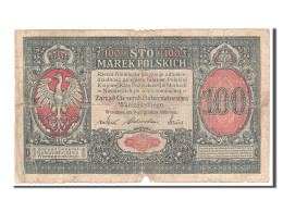 Billet, Pologne, 100 Marek, 1916, 1916-12-09, B - Poland
