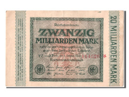 Billet, Allemagne, 20 Milliarden Mark, 1923, 1923-10-01, SUP+ - 20 Miljard Mark