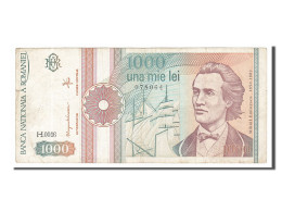Billet, Roumanie, 1000 Lei, 1991, 1991-09-01, TTB - Rumänien