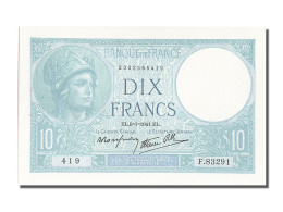 Billet, France, 10 Francs, 10 F 1916-1942 ''Minerve'', 1941, 1941-01-09, SPL - 10 F 1916-1942 ''Minerve''