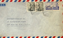 1448 Carta Aérea  Barcelona  1951 - Cartas & Documentos
