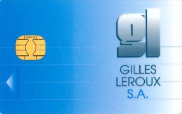 # Carte A Puce Salon Gilles Leroux - Bleu IV Gemplus   - Tres Bon Etat - - Exhibition Cards