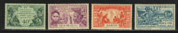 GABON N° 121 à 124 * - Unused Stamps