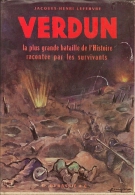 J-H  LEFEBVRE - VERDUN  - DURASSIE ET CIE - 1966 ( 4ème édition) - War 1914-18