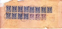 Burma 1946 Airmail Cover From Thongwa To Devokottai Via Madurai, India, - Myanmar (Burma 1948-...)