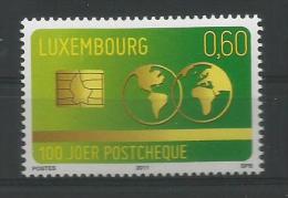 Luxembourg 2011  Mi.Nr. 1925 ,100 Jahre Postgirokonto - Postfrisch / MNH / (**) - Nuovi