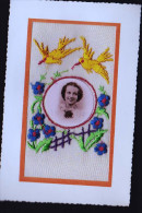 CARTE BRODEE D EPOQUE - Embroidered