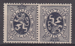 BELGIË - OBP -  1932 - KP 11 - MH* - Tête-bêche [KP] & Inter-panels [KT]