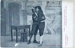 AK OPER " Cavalleria Rusticana " P.MASCAGNI ,ALFIO OLD POSTCARD VOR 1904 - Opéra