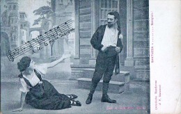AK OPER " Cavalleria Rusticana " P.MASCAGNI , SANTUZZA OLD POSTCARD VOR 1904 - Opéra